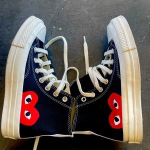 Fairly new Converse comme des garcons